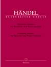 HANDEL G.F. - SONATAS FLAUTA DE PICO Y BAJO CONTINUO URTEXT